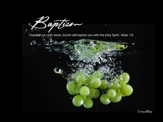 baptism grapes